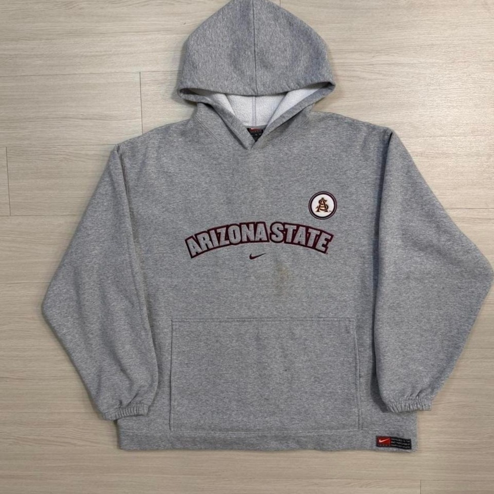 Vintage Nike Arizona State University Center Swoosh Oversized Hoodie Size XL